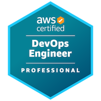 AWS Certified DevOps Engineer Professional badge